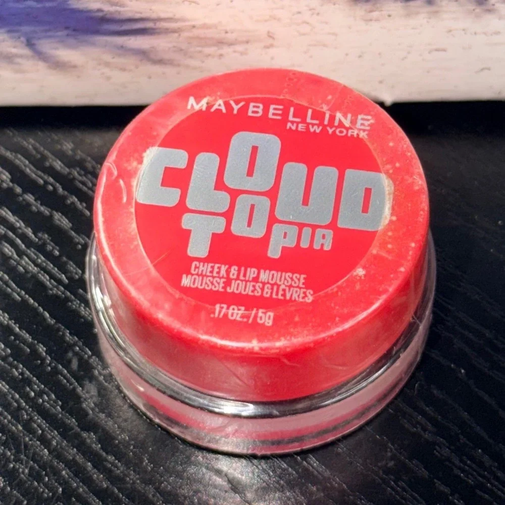 Maybelline Cloudtopia Cheek & Lip Mousse Moonlit Rose 07 Pink 0.17oz New
